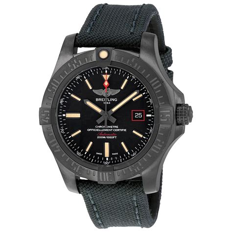 breitling avenger blackbird automatic men's watch v1731110 bd74gcvt|Breitling Avenger Blackbird Automatic Men's Watch V1731110 .